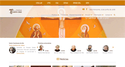 Desktop Screenshot of franciscanossantacruz.org.br